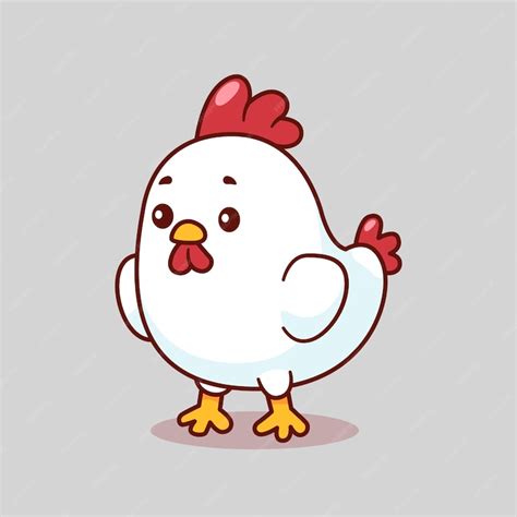 귀여운 닭 캐릭터